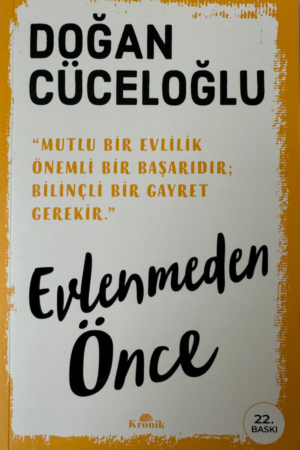 Evlenmeden Önce | Doğan Cüceloğlu