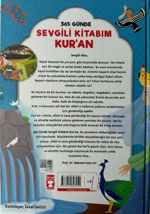 365 Günde Sevgili kitabim Kur'an | Nurdan Damla
