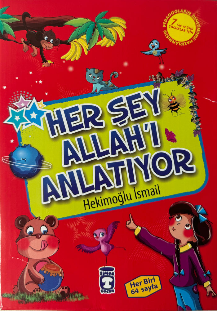 Her Şey Allahı Anlatıyor Seti (10 kitap)