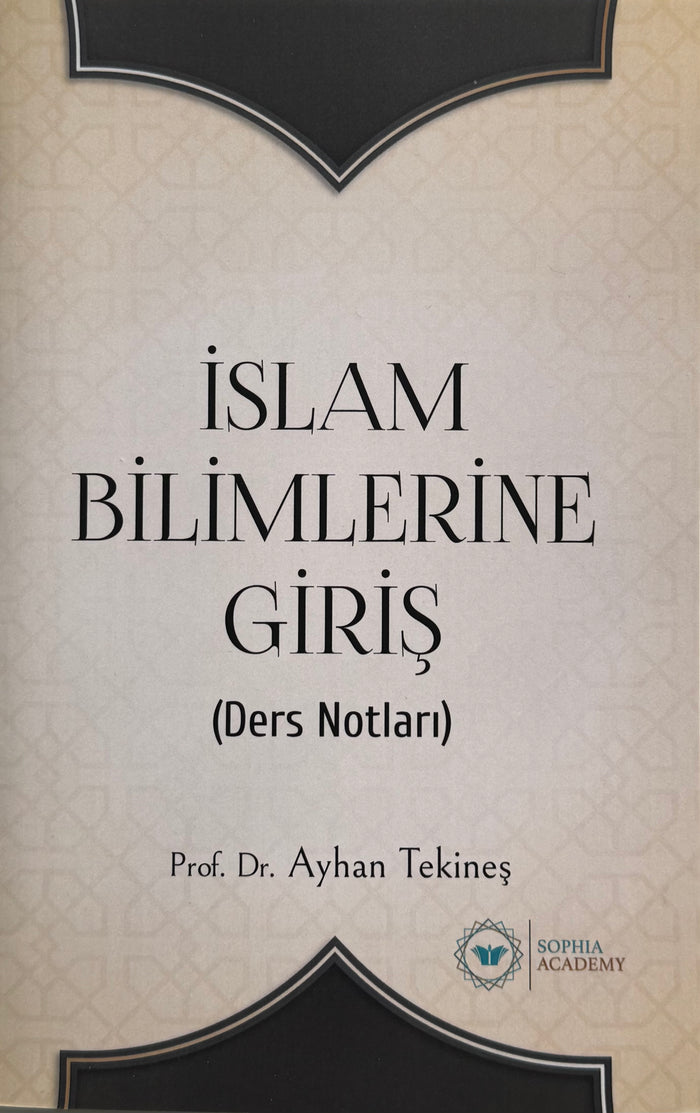 İslam Bilimlerine Giriş