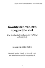 Kwaliteiten van een toegewijde ziel